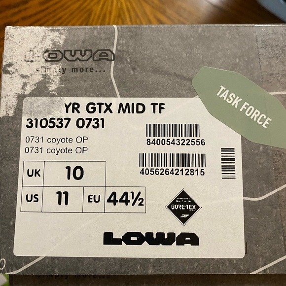 LOWA ZEPHYR GTX MID TF BOOTS - Picture 5 of 5